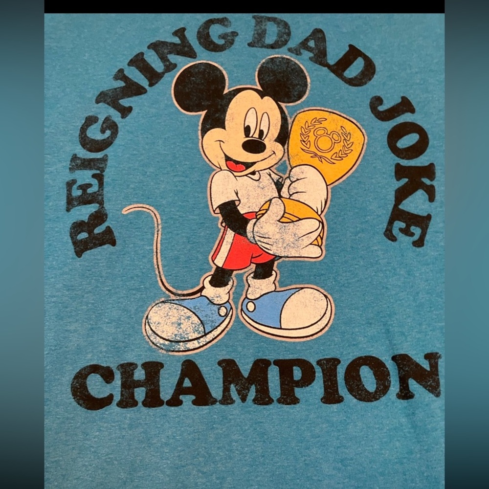 Disney Blue Mickey Mouse Tee